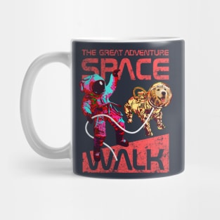 Cool Tees Pet Astronaut Dog in Space Mug